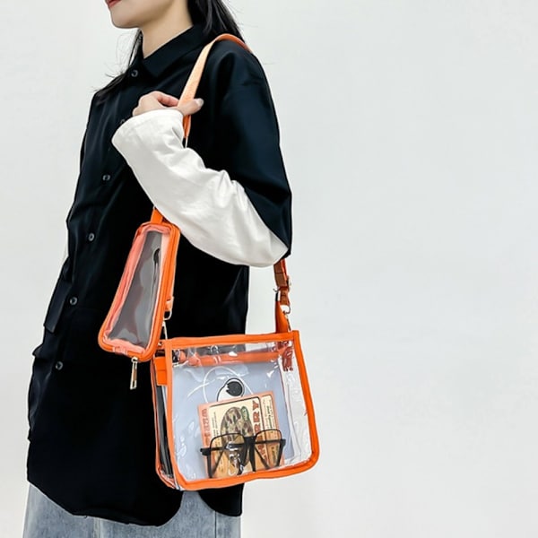 Olkalaukku Crossbody Laukku ORANSSI orange
