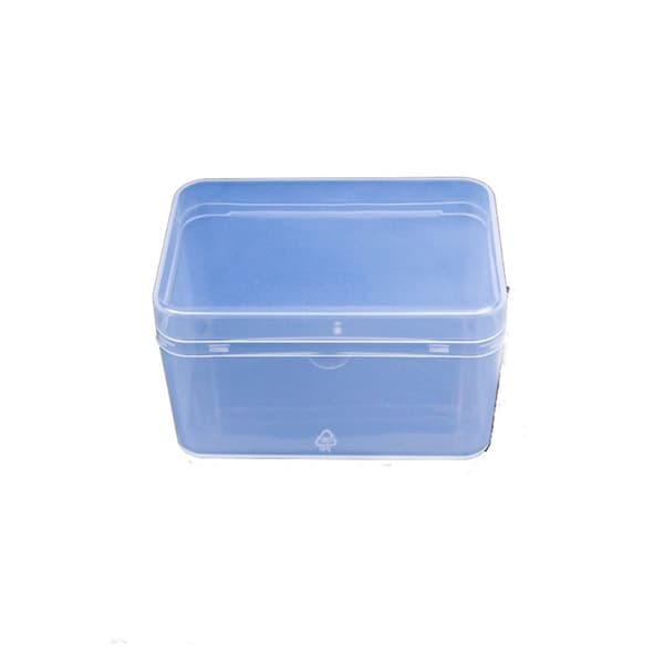 Transparent förvaringslåda 8 8 8