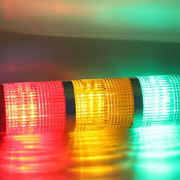Industrielle varselsignallys LED-tårnstabellyssøyle