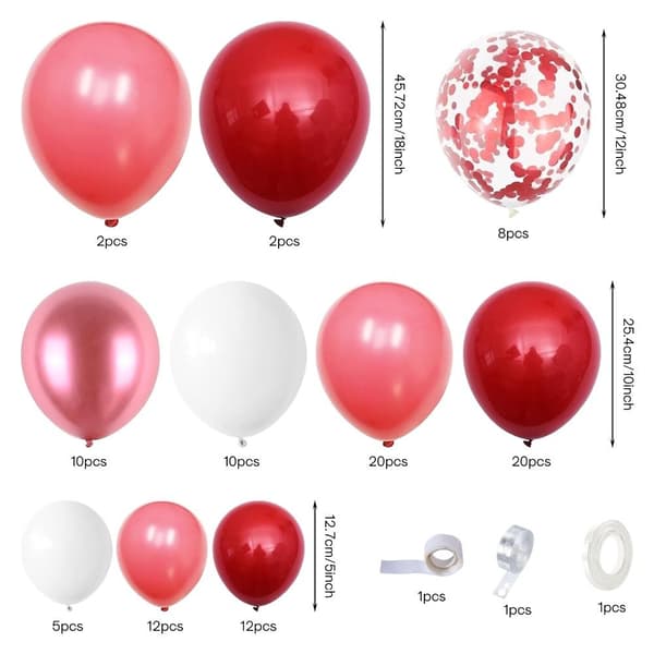Ballongbue Garland Kit BLÅ BLÅ blue