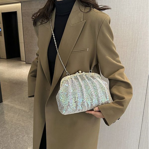 Aftonväska Crossbody Axelväskor SILVER SILVER