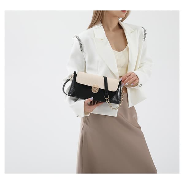 Skuldertaske Messenger Taske SORT Black