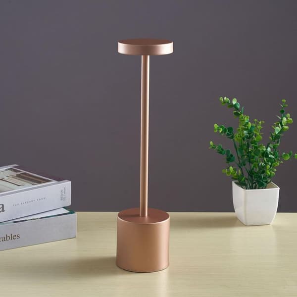 LED Skrivbordslampa Touch Dimmer Bordslampor GULD Gold