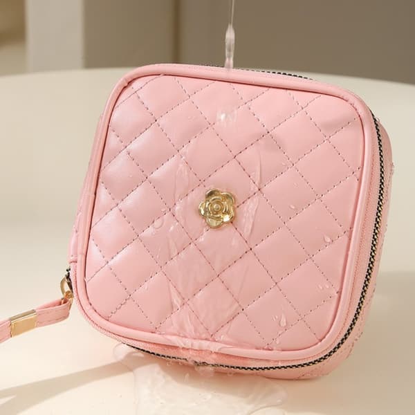 Sanitetsbind Opbevaringspose Mini Makeup Taske LILLA purple