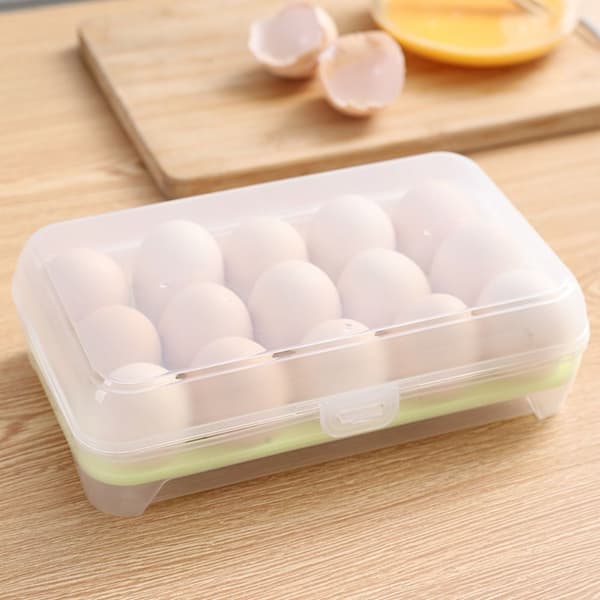 Egg Fresh Oppbevaringsboks Matbrett Beholdere GRØNN green