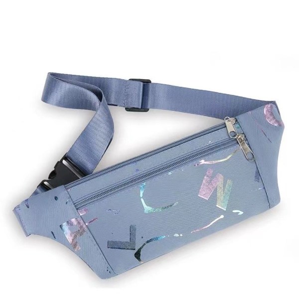 Midjeveske Bryst Crossbody-veske BLÅ Blue