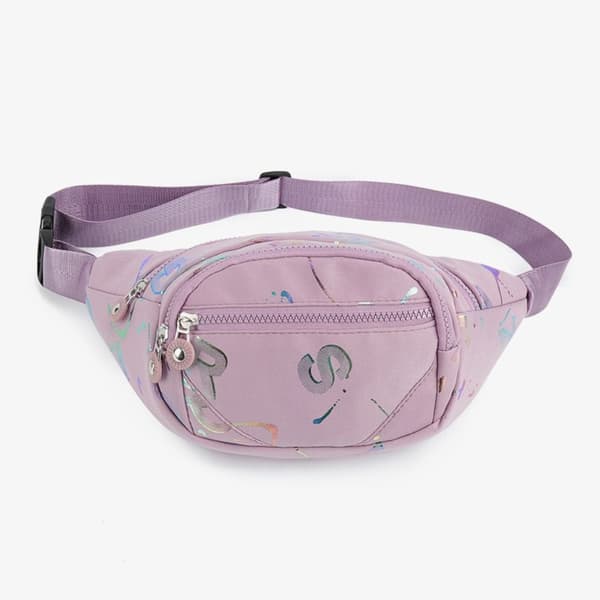 Midjeväskor Bröst Axelväska LILA purple