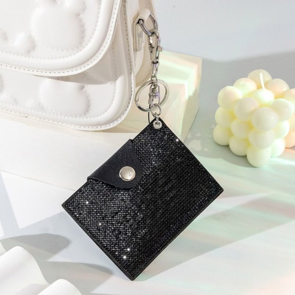 Rhinestone Wallet Kort plånbok D D D