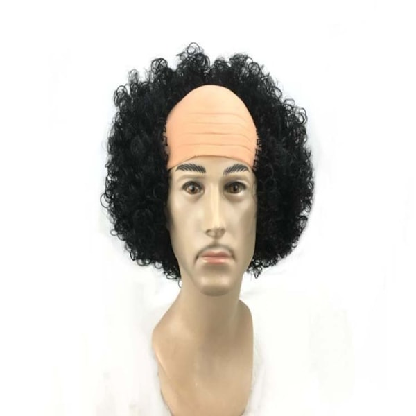 Bald Cap Parykk Kostyme Parykker RØD red