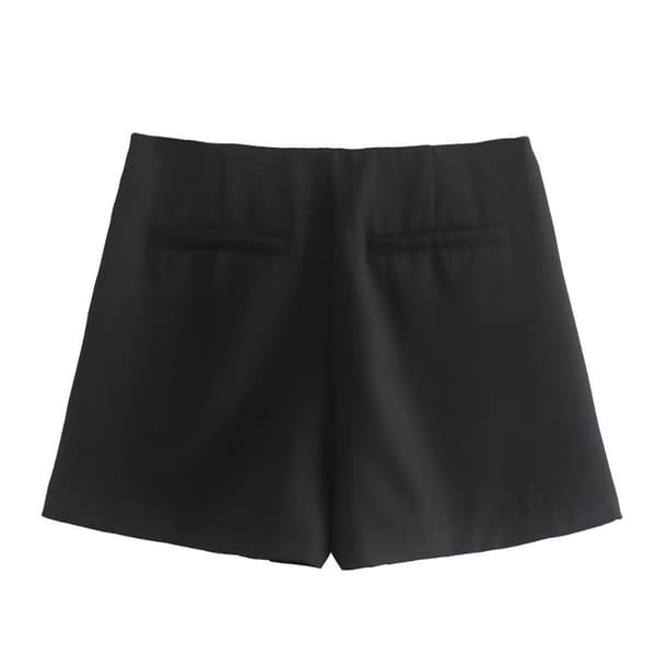 Kort nederdel Hofteløftende shorts SORT S Black S