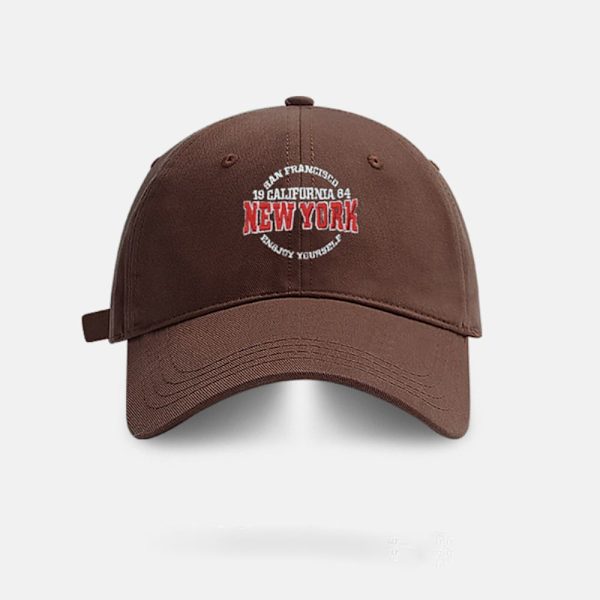 Broderi Baseball Kasketter Bomuld Solhatte KAFFE coffee