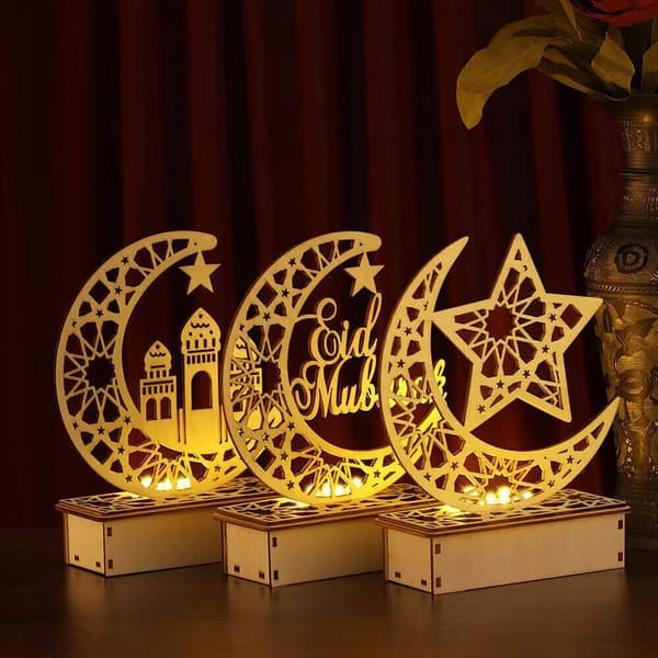 Eid Mubarak Dekorationer Ramadan Dekoration D D
