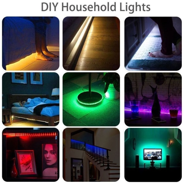 LED Lysstripe Lysstreng 2M 2M 2M