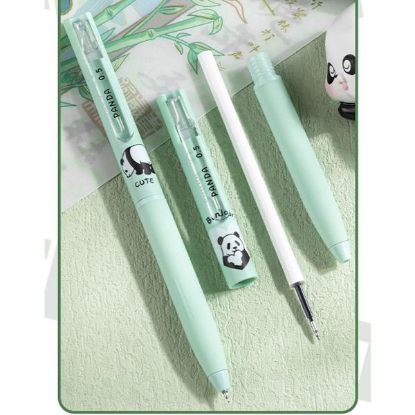 5 STK/SÆT Gel Pen Neutral Pen SORT BLÆK PEN SORT BLÆK PEN Black Ink Pen