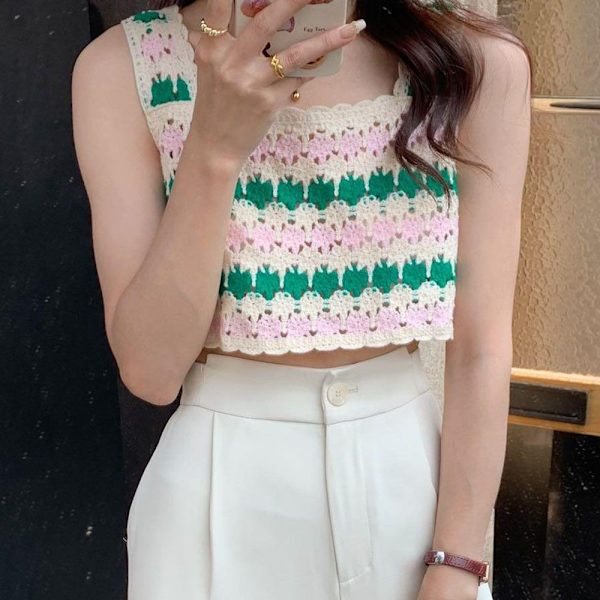 Crop Tops Bikini Tanks GUL Yellow