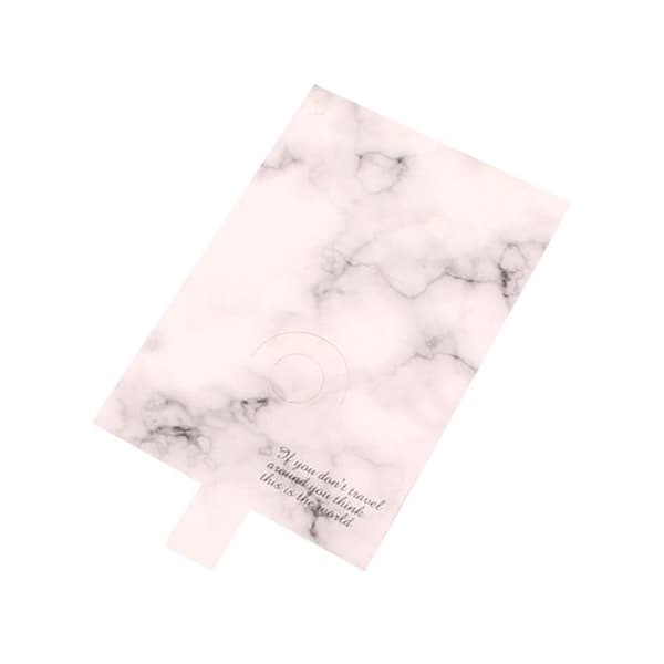 50 ST Smyckesdisplaykort Ringförpackningskort VIT 1 white 1-1