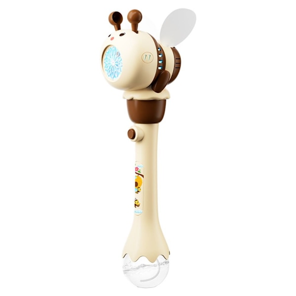Bubbelblåsande Stick Automatisk Bubbelmaskin GUL yellow