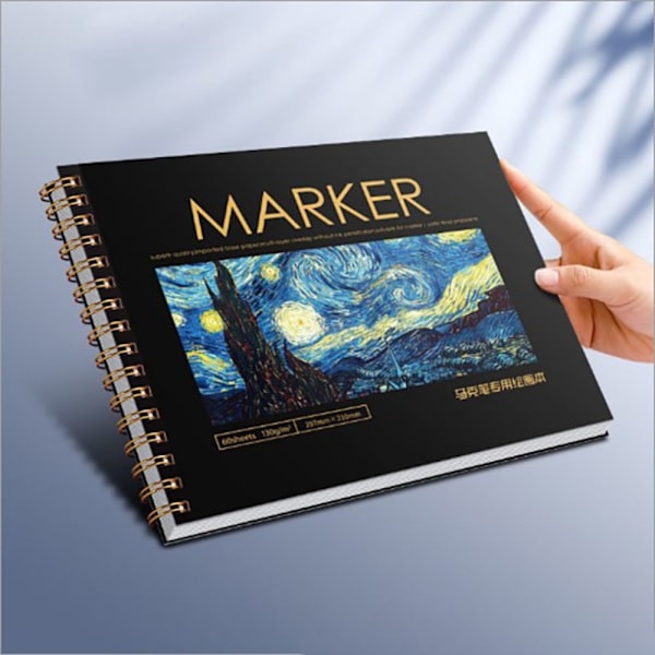 Professionell skissbok ritpapper A4-01 A4-01 A4-01
