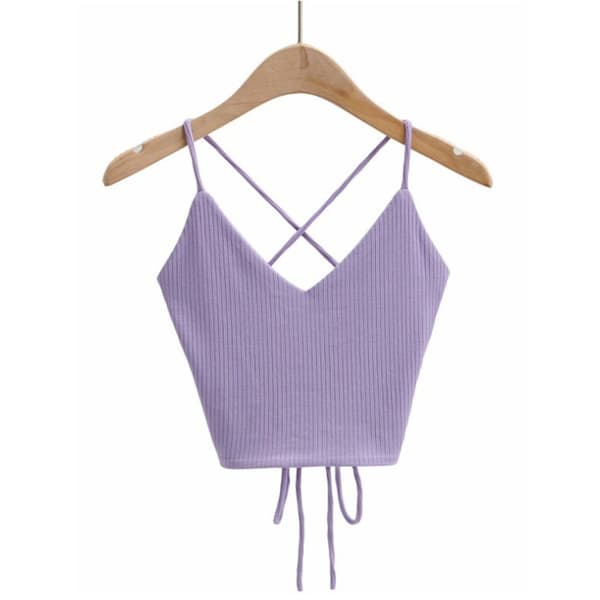 Dame Tank Top RØD Red