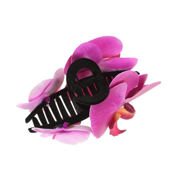 Simulerte blomster Hårklemmer Rhododendron Krabbeklo STYLE2 ROSA style2 pink