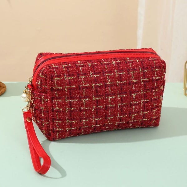 Kosmetisk taske Makeup Case RØD Red