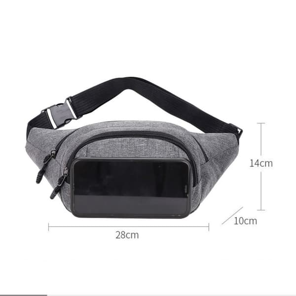 Herre Brystveske Midjeveske BRUN brown