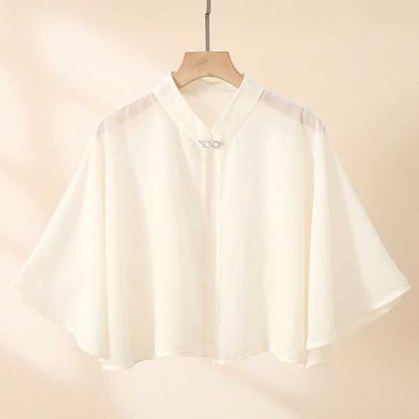 Rose Jacquard Polyester Sjaler Solbeskyttelsestørklæde APRIKOS Apricot