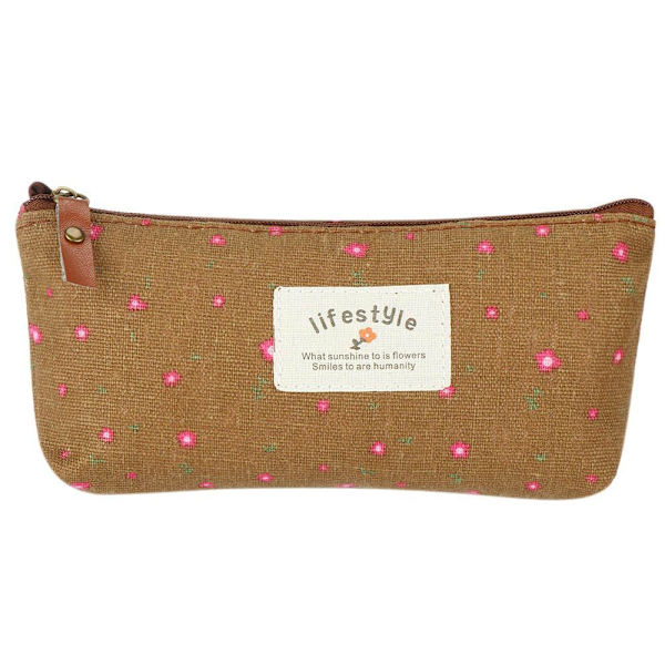 Floral Penalhus Canvas KAFFE Coffee