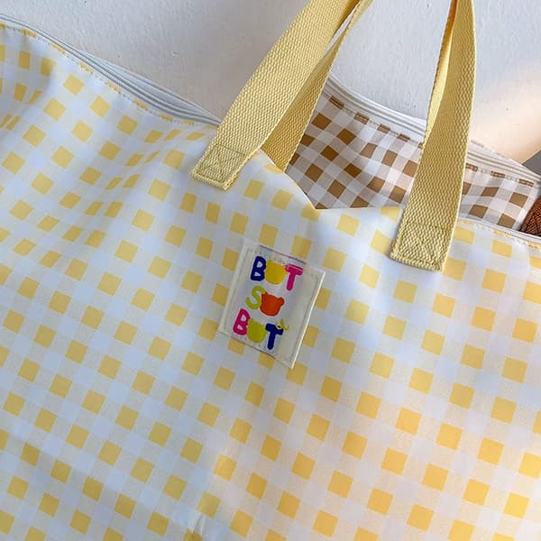 Barnväska tygväska GUL Yellow