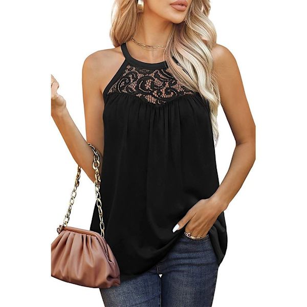 Tank Tops Ermeløs SORT XXL Black XXL