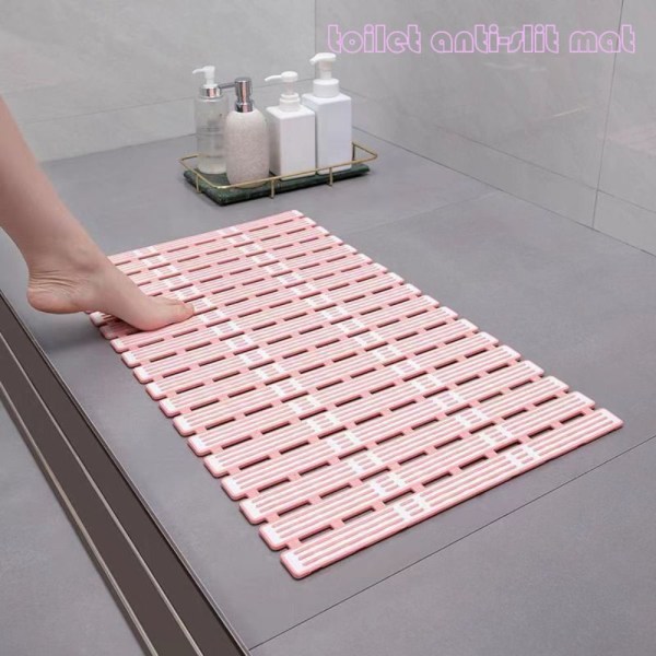 Anti-Slip Matta Golvmatta ROSA 90X40CM Pink 90x40cm