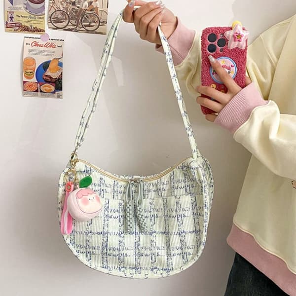 Skulderveske Messengerbag ROSA Pink