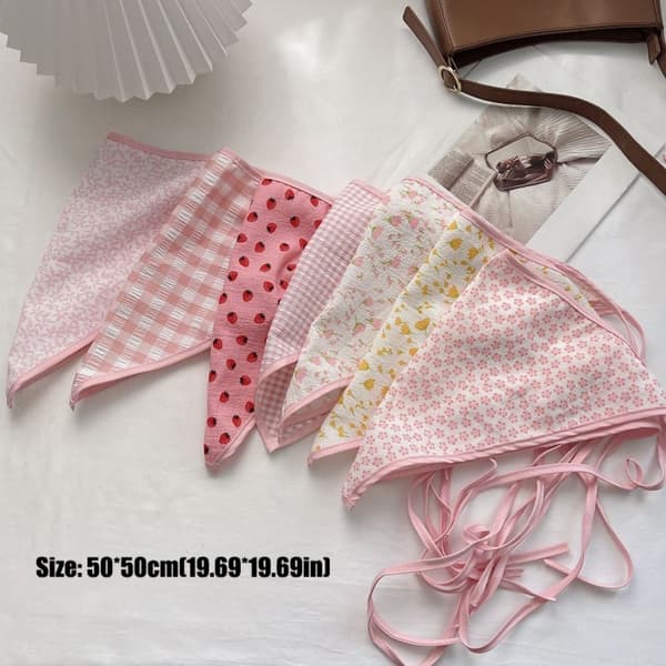 Blomstrete Hårskjerf Triangelskjerf 2 2 2