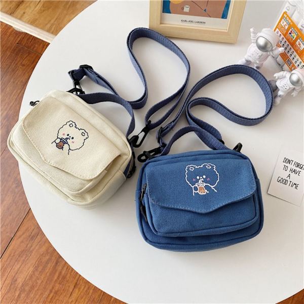 Axelväska Crossbody-väska VIT White