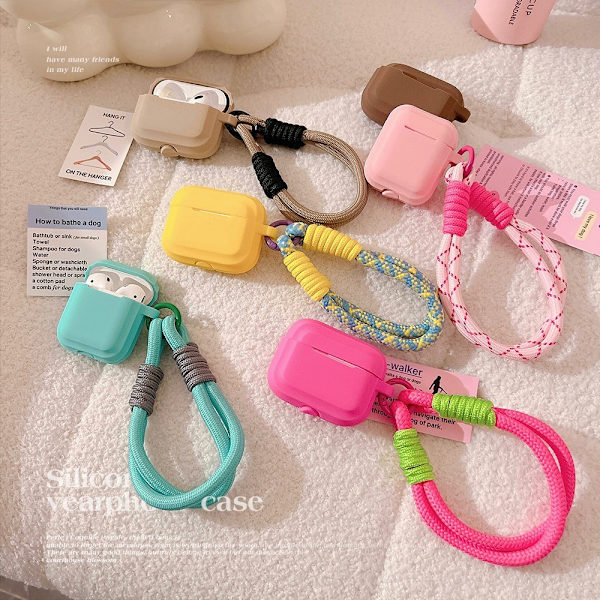 För Airport Pro Cover Skyddsöverdrag COVER AIRPODS 3RD PINK pink Airpods 3rd