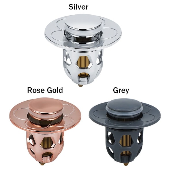 Servant Fjærkjerne Baderomsvaskplugg ROSE GULL Rose Gold