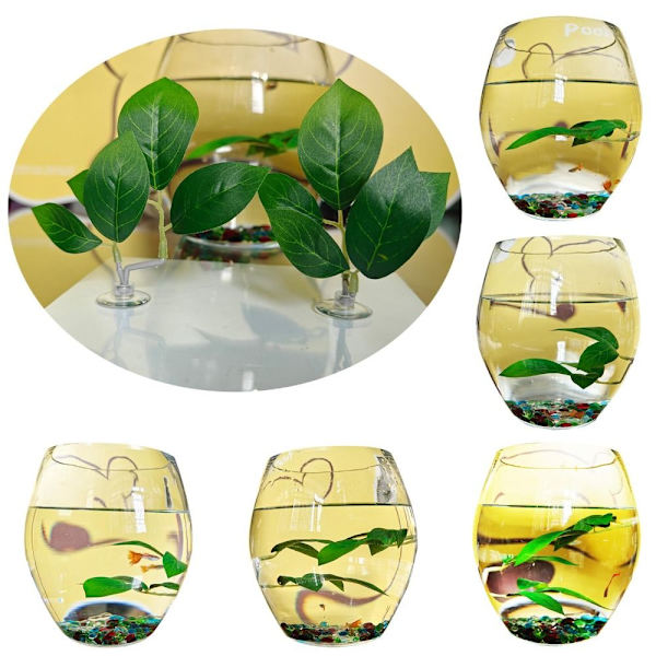 3 stk Douyu hvileblader Aquarium Fish Tank Landscape Douyu