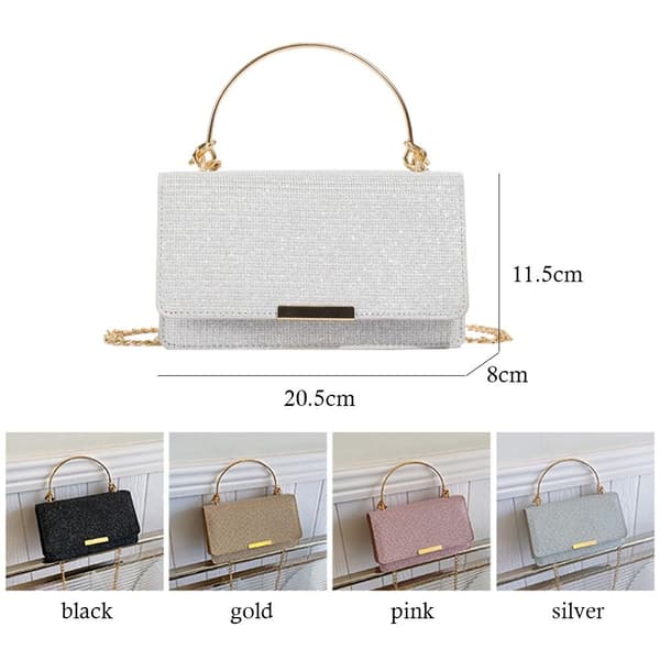 Skuldervesker Crossobdy Veske SØLV silver