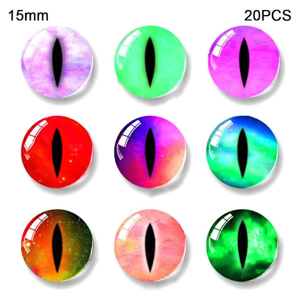 20st/10 par Eyes Crafts Eyes Puppet Crystal Eyes 15MM 15MM 15mm