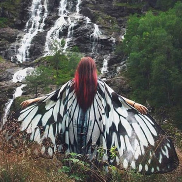 Butterfly Wings Cape Fairy Wings Kappe E E E