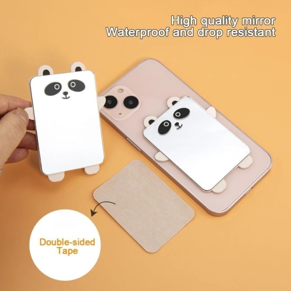 Telefon Back Sticker Make-up Spejl PIG PIG Pig