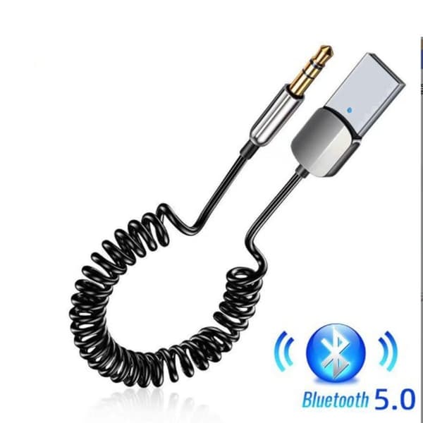 Bluetooth-adapter för AUX, Trådlös adapterkabel Dongle USB