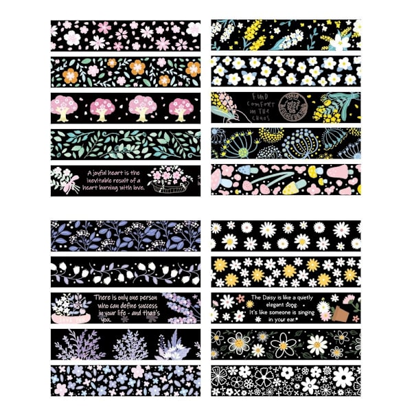 Washi Tape Set DIY Dekorativ Tape CC C