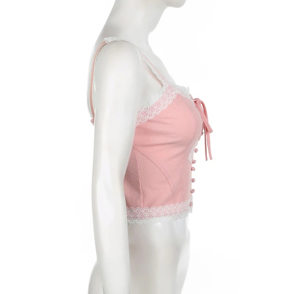 Pink Top Croptop S S