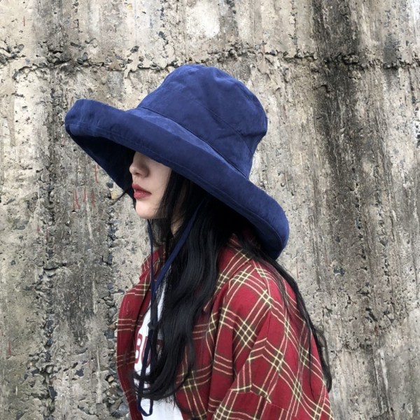 Bucket Hat Beach Cap SORT Black