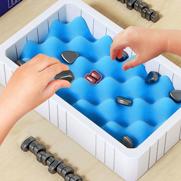 Magnetisk schackspel Magnetisk effekt schack interaktivt brädspel