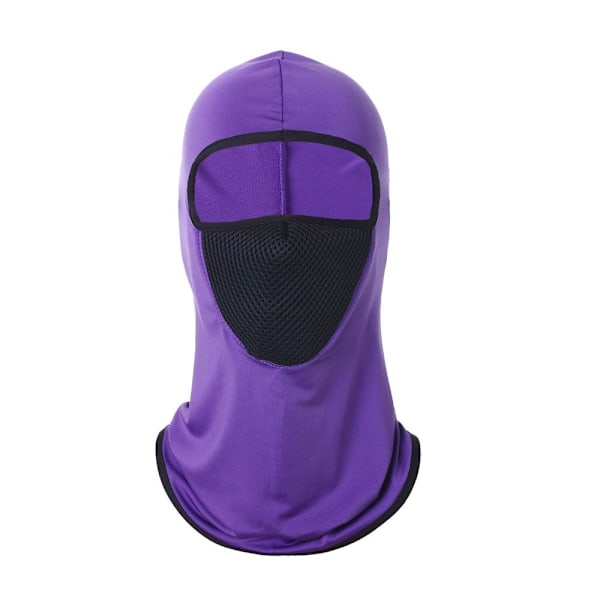 Full Face Cap Cykling Balaclava LILLA Purple