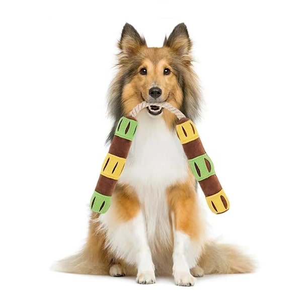 Hund Squeaky Toy Interactive Hundleksak Hundtuggande leksak
