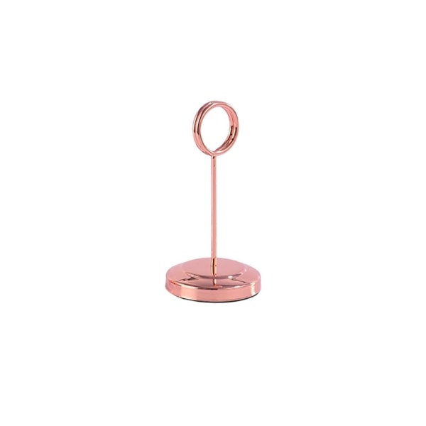 Bordnummer Holder Merk Klemme ROSEGULL 10CM rose gold 10cm