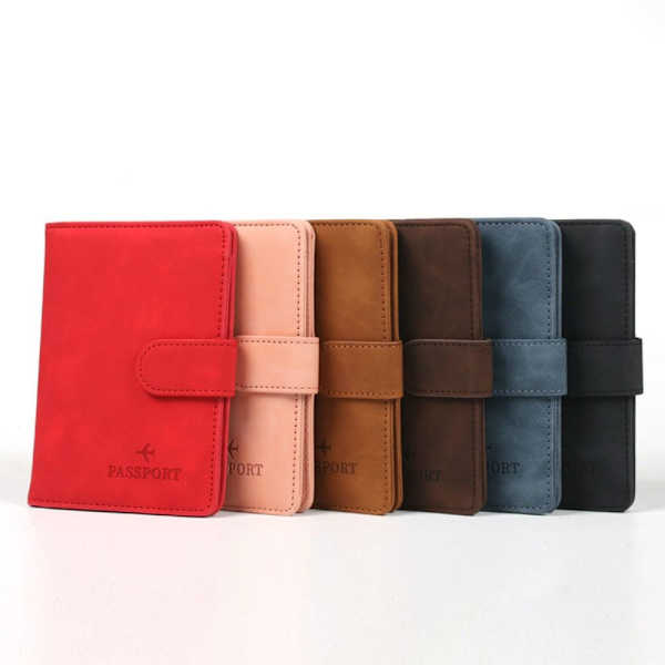 RFID Pas-holder Pas-taske SORT black